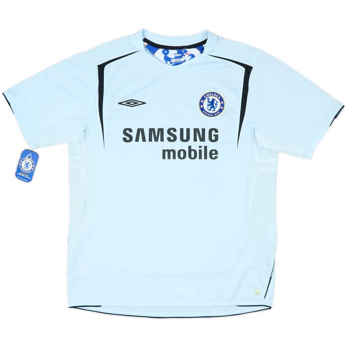 2005-06 Chelsea Away Shirt Drogba #15 (XL)