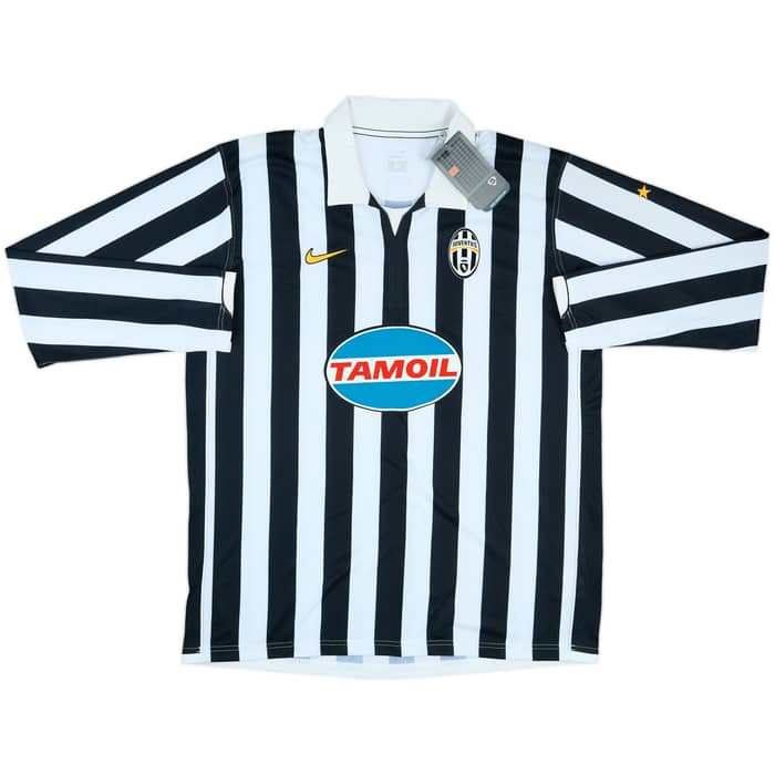 2006-07 Juventus Home L/S Shirt Del Piero #10 (M)