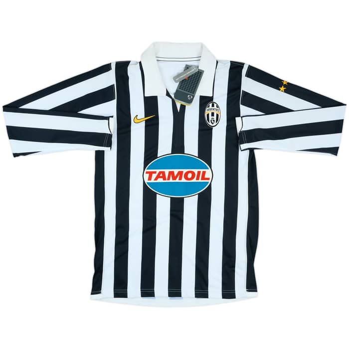 2006-07 Juventus Home L/S Shirt Del Piero #10 (S)