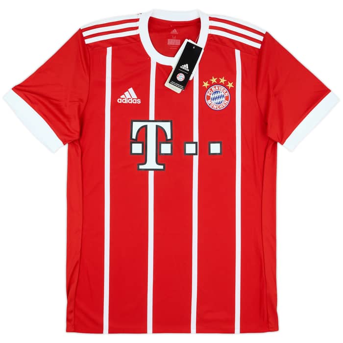 2017-18 Bayern Munich Home Shirt Thiago #6 (M)