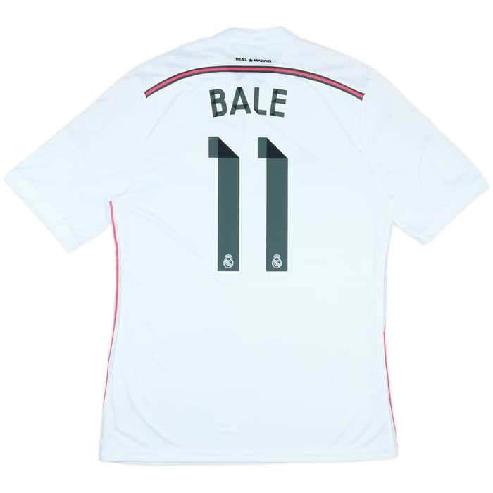 2014-15 Real Madrid Home Shirt Bale #11 (XL)