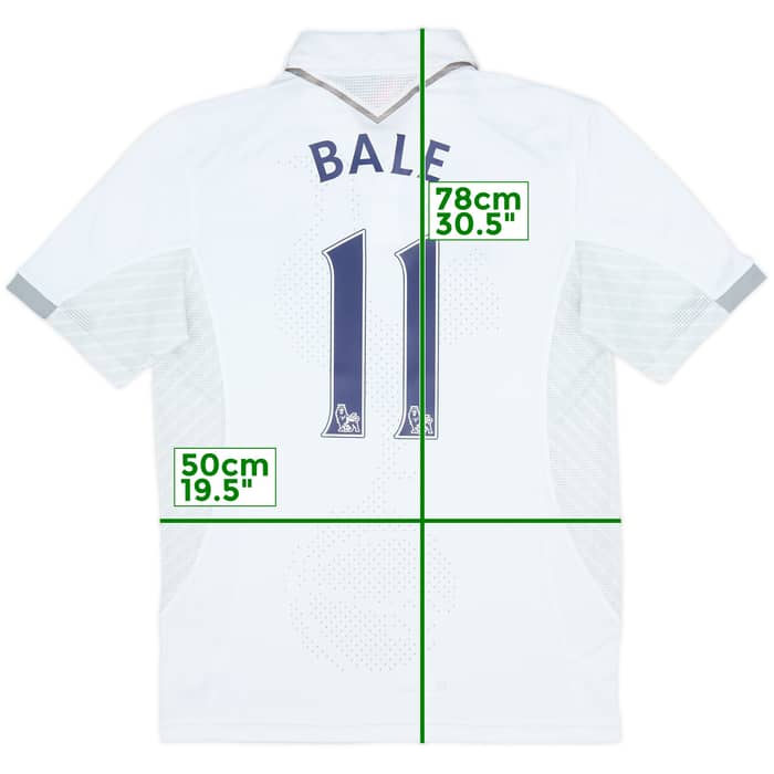 2012-13 Tottenham Home Shirt Bale #11 - 10/10 - (M)