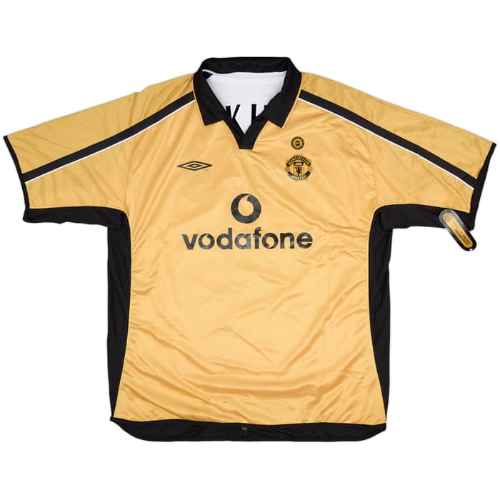 2001-02 Manchester United Centenary Away/Third Shirt Beckham #7 (XXL)