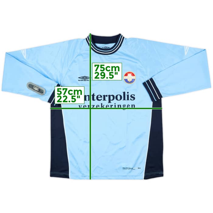2002-03 Willem II Away L/S Shirt (L)