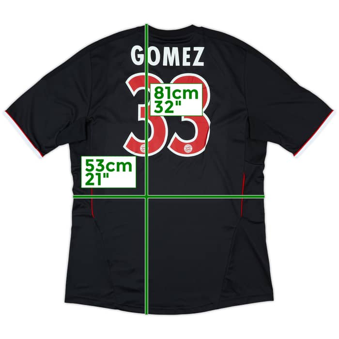 2011-12 Bayern Munich Third Shirt Gomez #33 (L)