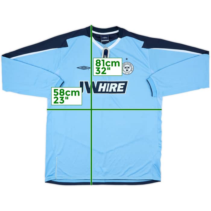 2005-07 Shelbourne Away L/S Shirt (XL)