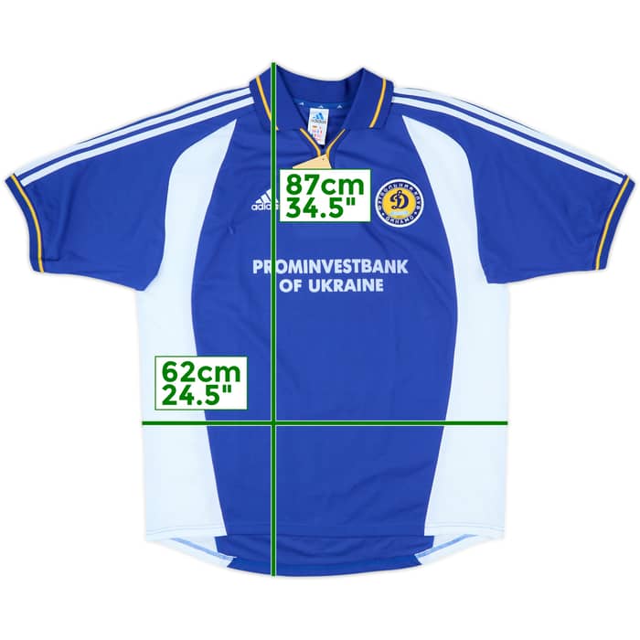 2001-02 Dynamo Kyiv Away Shirt (XL)