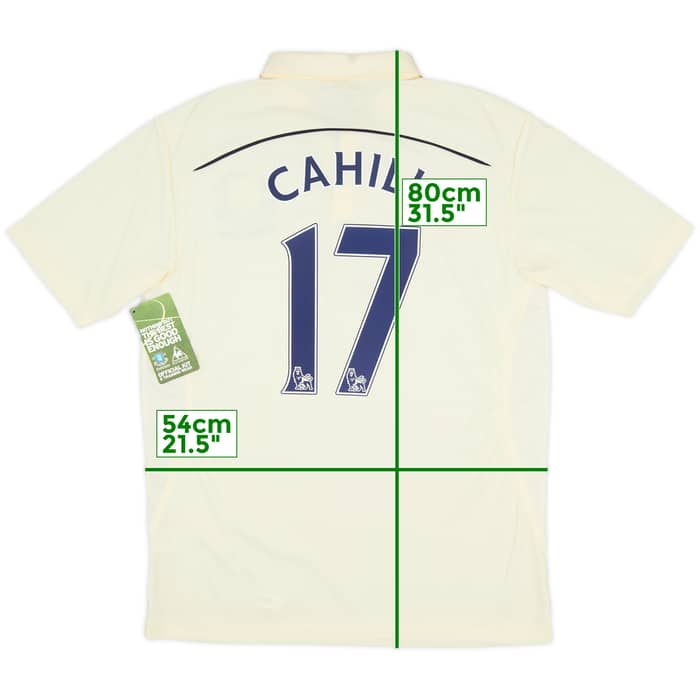 2010-11 Everton Third Shirt Cahill #17 (L)