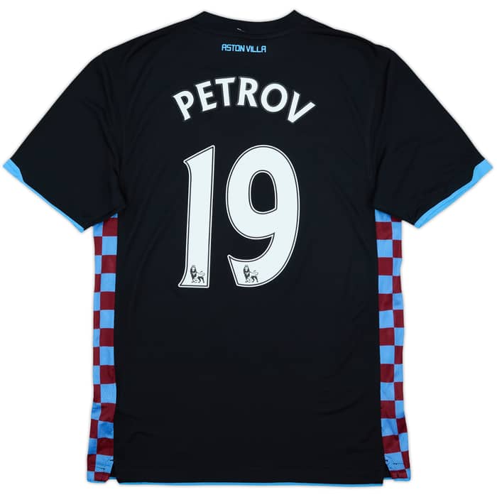 2010-11 Aston Villa Away Shirt Petrov #19 (M)
