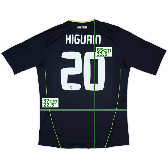 2010-11 Real Madrid Away Shirt Higuain #20 (XL)