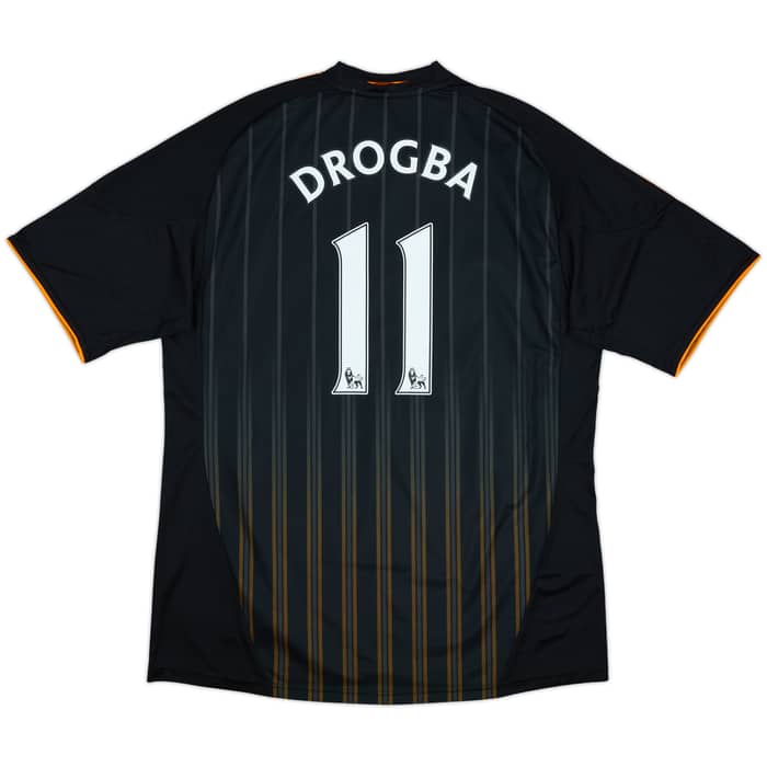 2010-11 Chelsea Away Shirt Drogba #11 (XL)