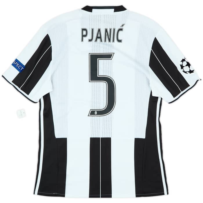 2016-17 Juventus 'Final Cardiff 2017' Authentic Home Shirt Pjanic #5 (L)