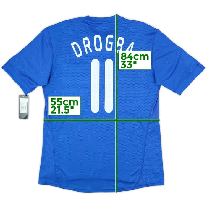 2009-10 Chelsea Home Shirt Drogba #11 (L)