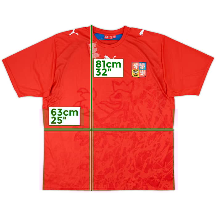 2006-08 Czech Republic Basic Home Shirt (XXL)