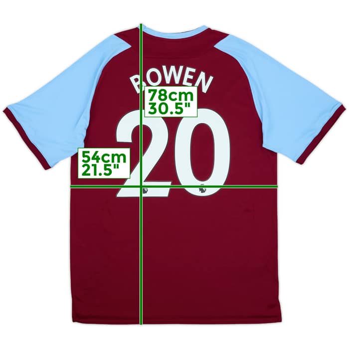 2020-21 West Ham Home Shirt Bowen #20 (XXL)