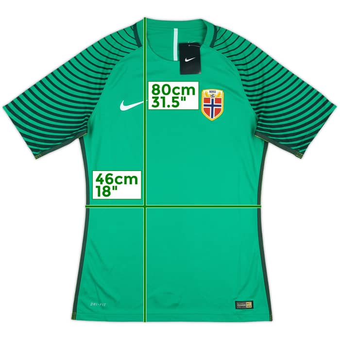 2016-17 Norway Player Issue GK S/S Shirt (M)