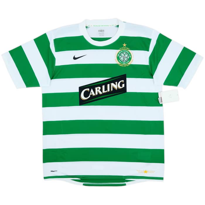 2007-08 Celtic Home Shirt Nakamura #25 (L)
