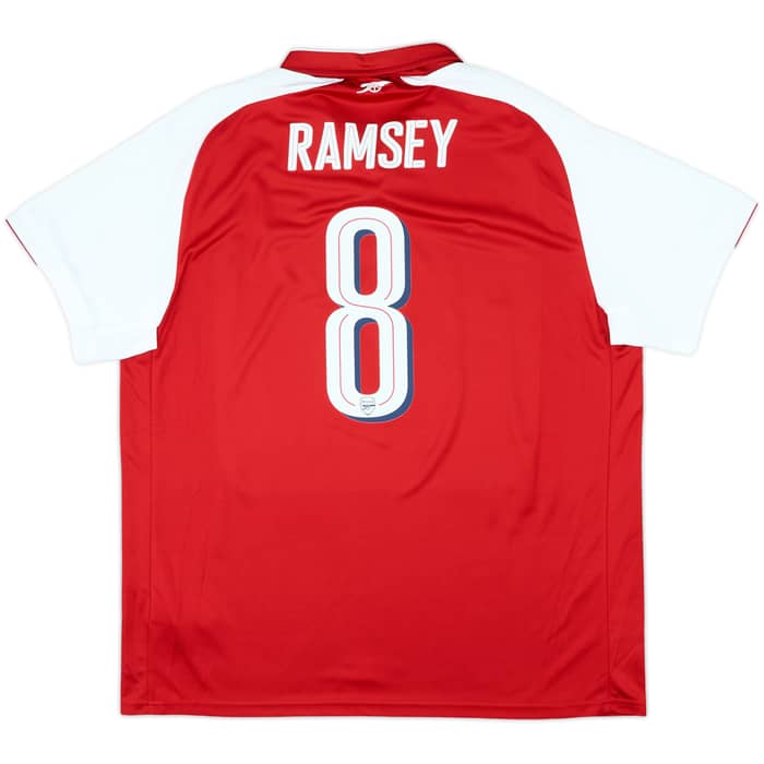 2017-18 Arsenal Home Shirt Ramsey #8 (XXL)