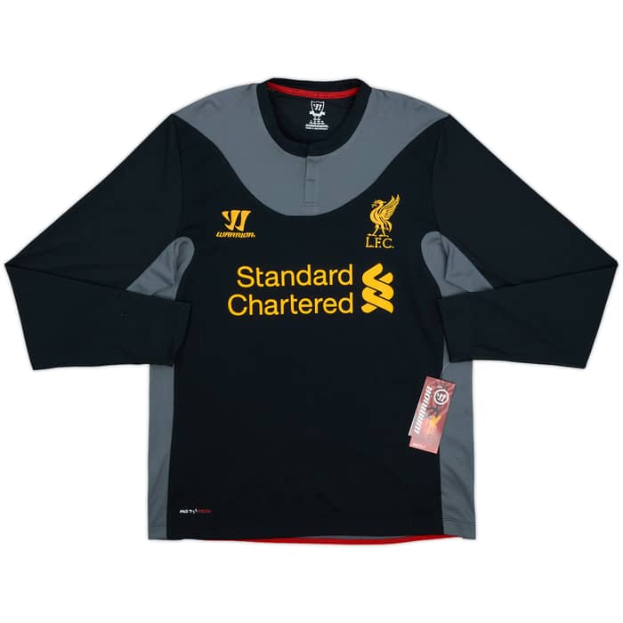2012-13 Liverpool Away L/S Shirt Gerrard #8 (S)