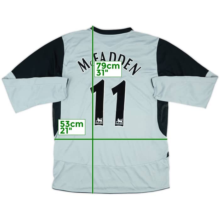 2005-06 Everton Away L/S Shirt McFadden #11 (L)