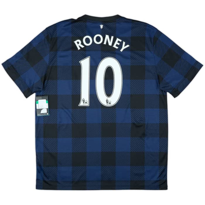 2013-14 Manchester United Away Shirt Rooney #10 (XL)