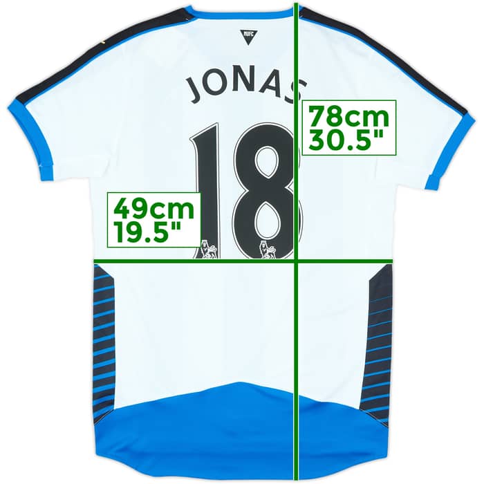 2015-16 Newcastle Home Shirt Jonas #18 (M)