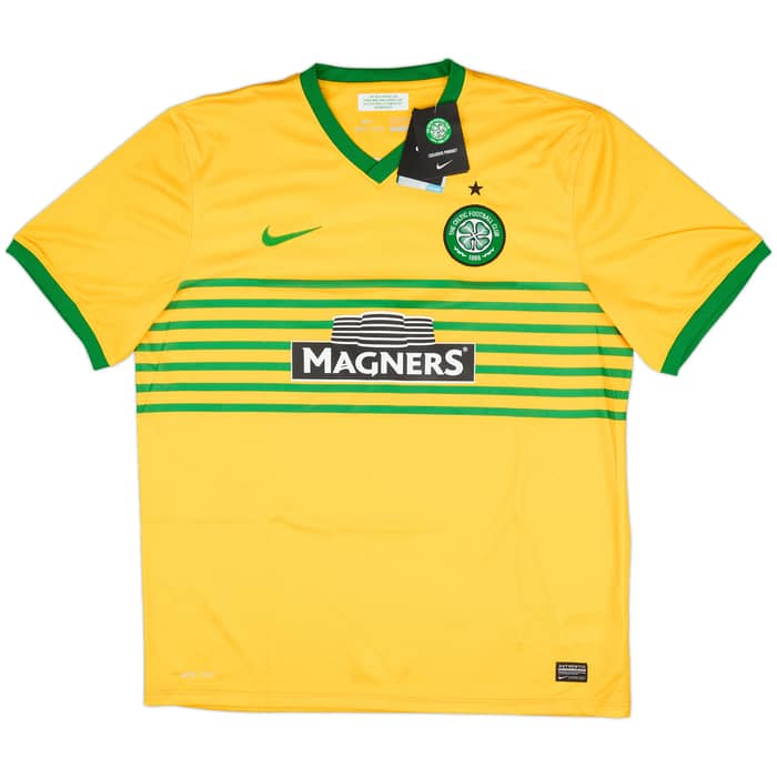 2013-14 Celtic Away Shirt Virgil #5 (XL)