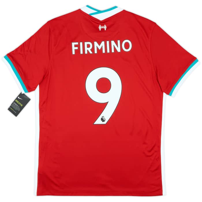 2020-21 Liverpool Home Shirt Firmino #9 (L)