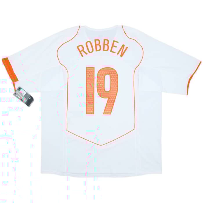 2004-06 Netherlands Away Shirt Robben #19 (XXL)