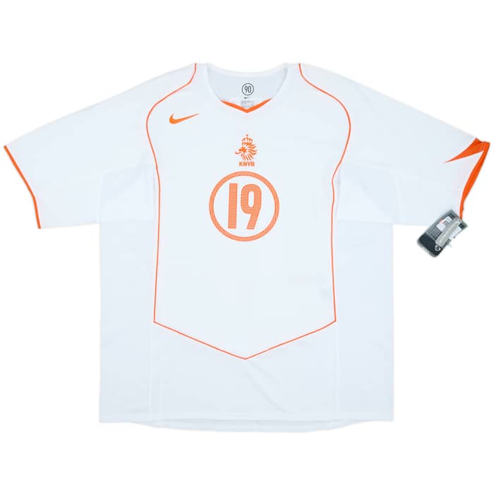 2004-06 Netherlands Away Shirt Robben #19 (XXL)