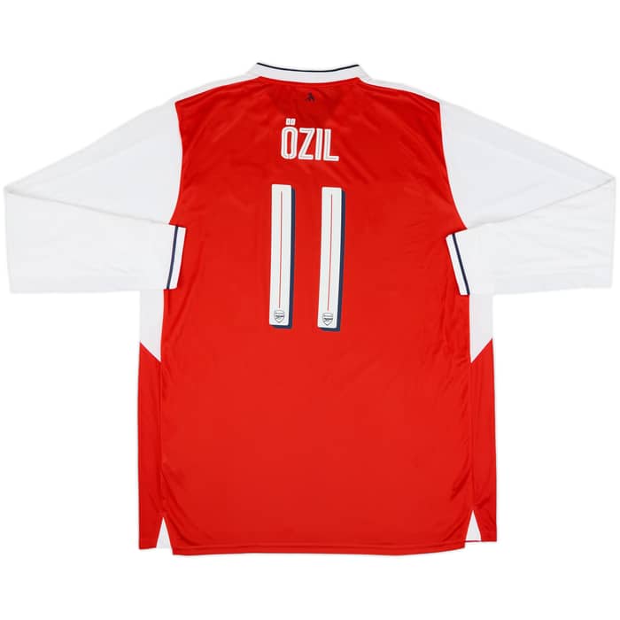 2016-17 Arsenal Home L/S Shirt Ozil #11 (XXL)