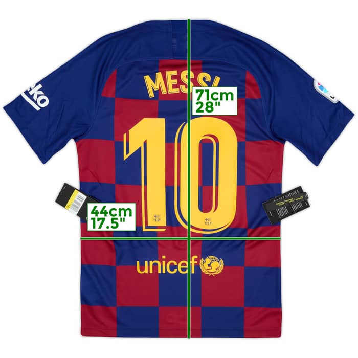 2019-20 Barcelona Home Shirt Messi #10 (S)