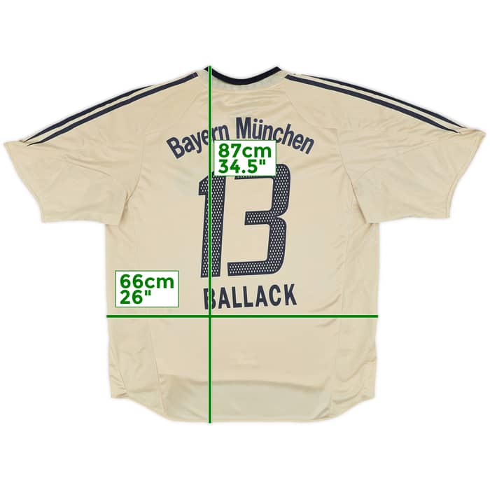 2004-06 Bayern Munich Away Shirt Ballack #13 (XL)