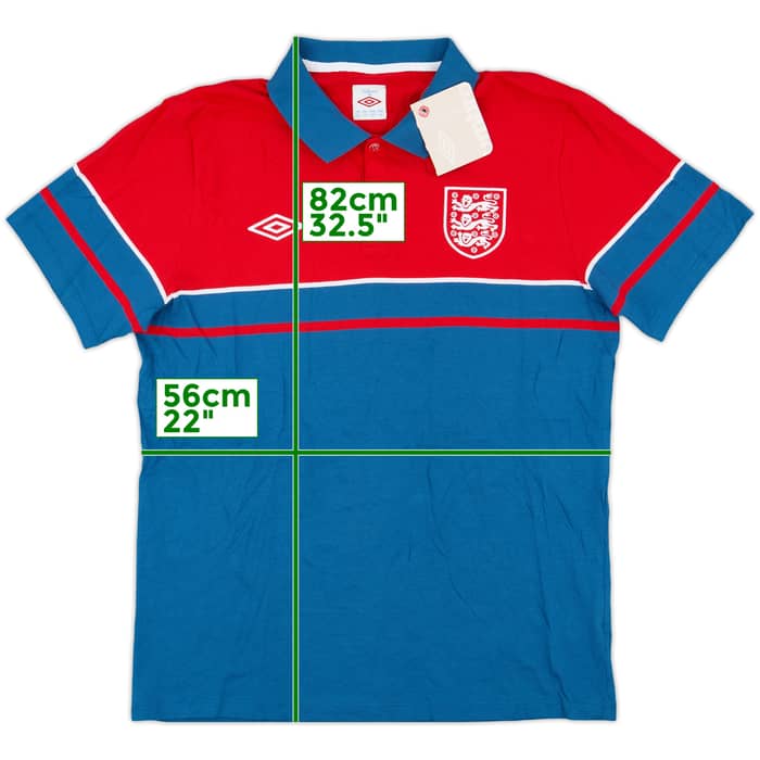 2010-11 England Umbro Polo Shirt (XL)