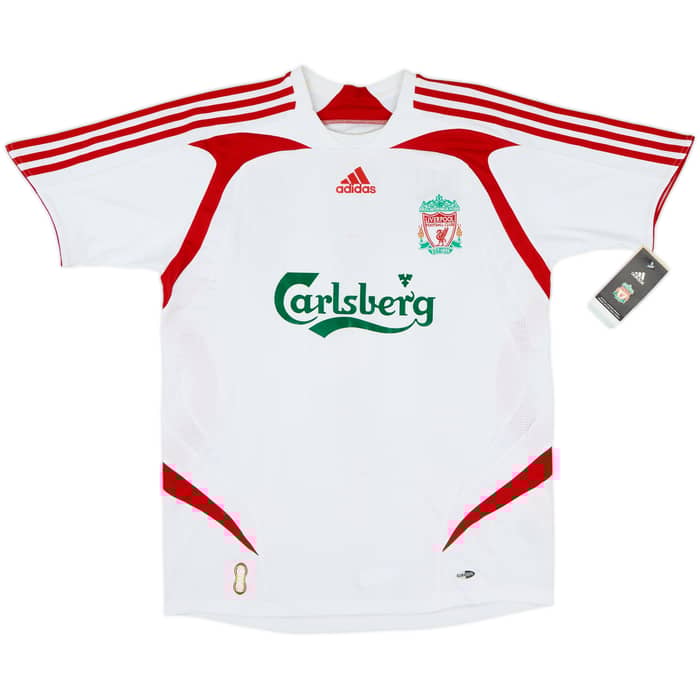 2007-08 Liverpool Away Shirt Alonso #14 (XL.Boys)