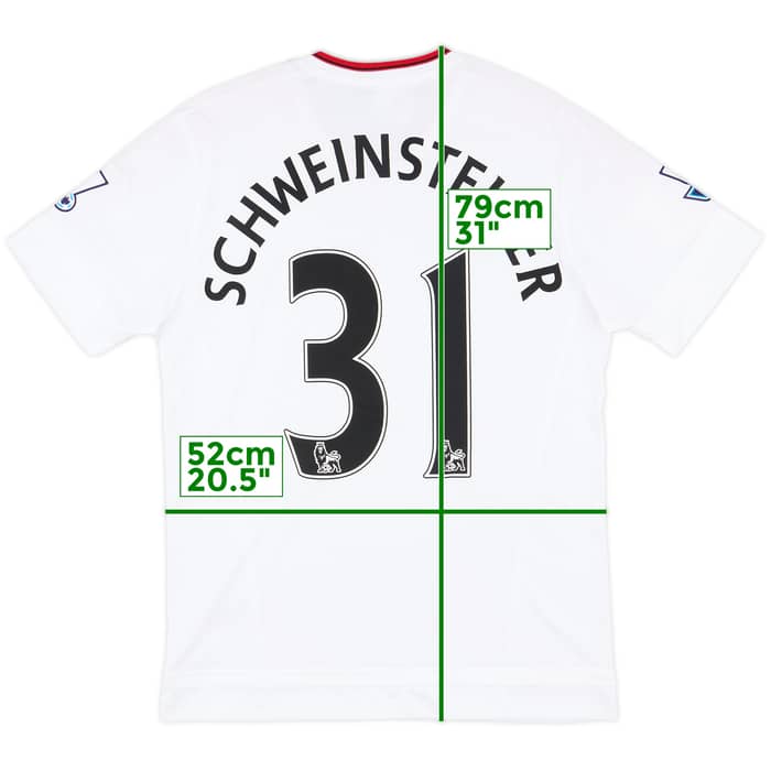 2015-16 Manchester United Away Shirt Schweinsteiger #31 (M)