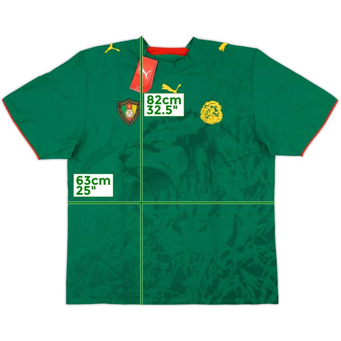 2006-08 Cameroon Home Shirt (XL)