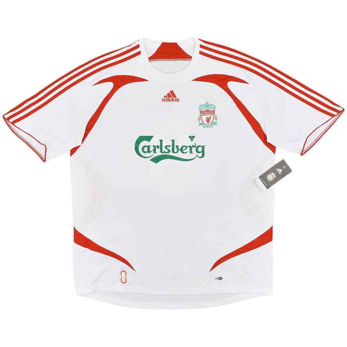 2007-08 Liverpool Away Shirt Gerrard #8 (XL)