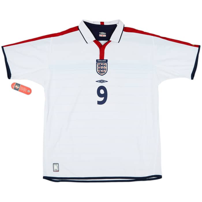 2003-05 England Home Shirt Rooney #9 (XL)
