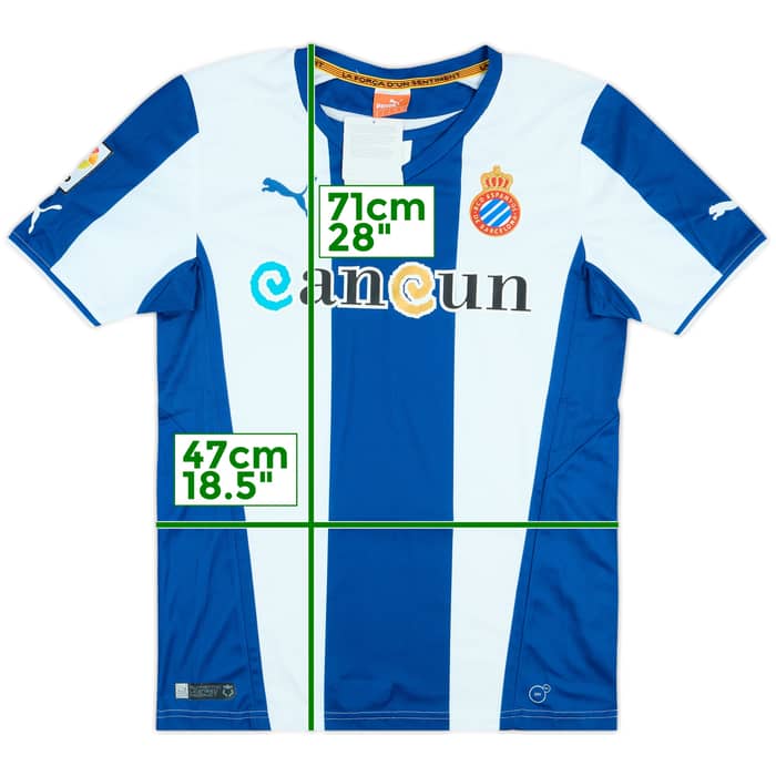 2013-14 Espanyol Home Shirt (S)