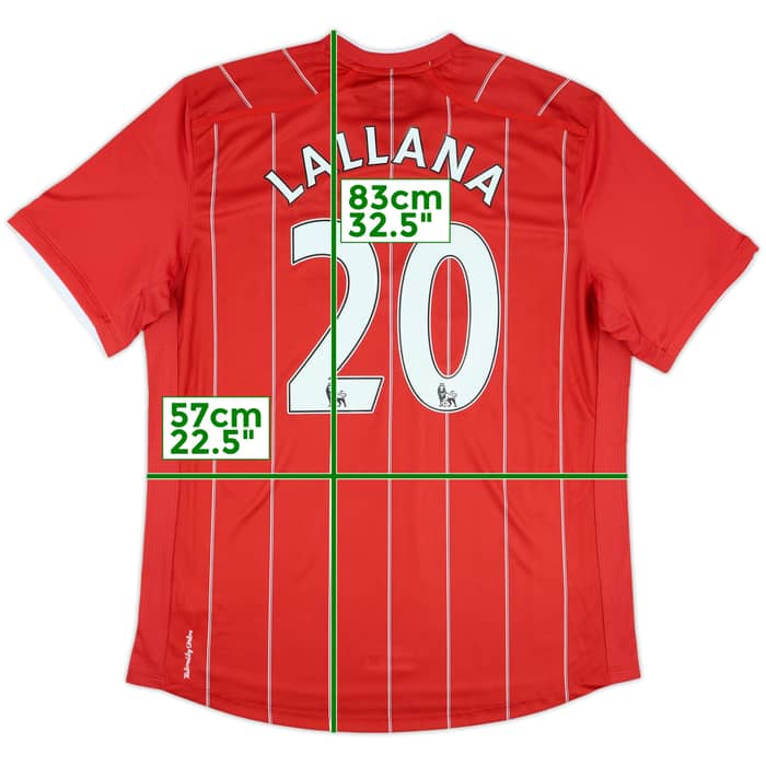2012-13 Southampton Home Shirt Lallana #20 (XL)