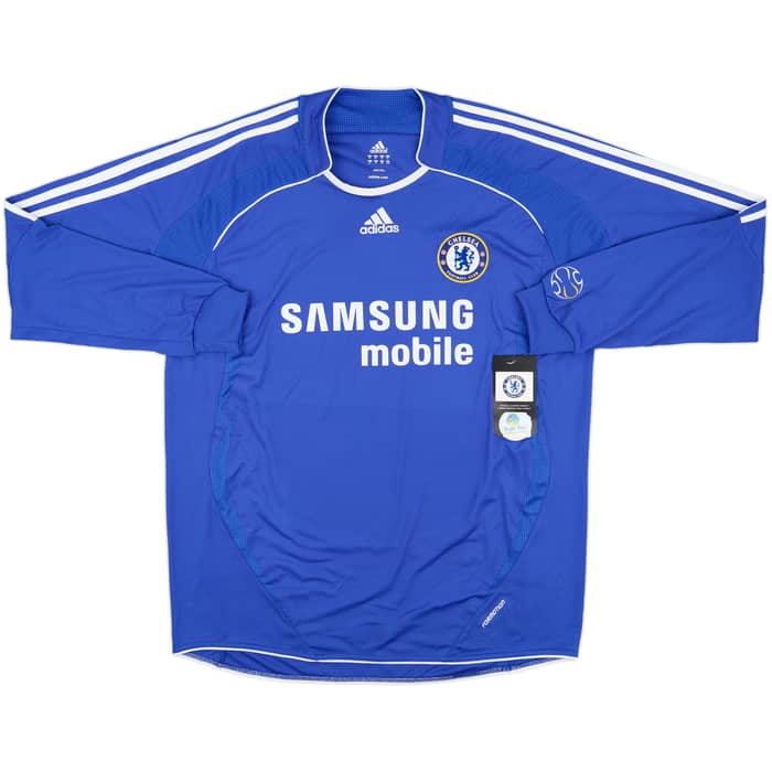 2006-08 Chelsea Player Issue Home L/S Shirt Drogba #11 (XL)