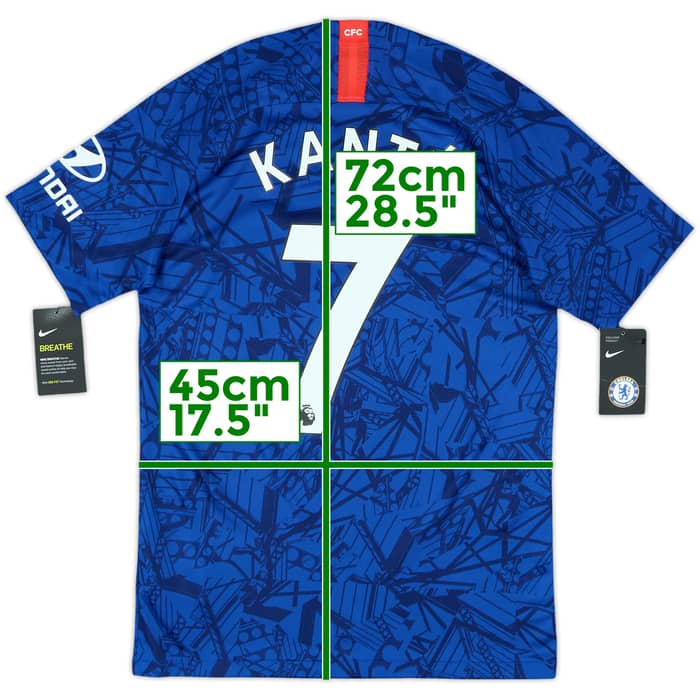 2019-20 Chelsea Home Shirt Kante #7 (S)