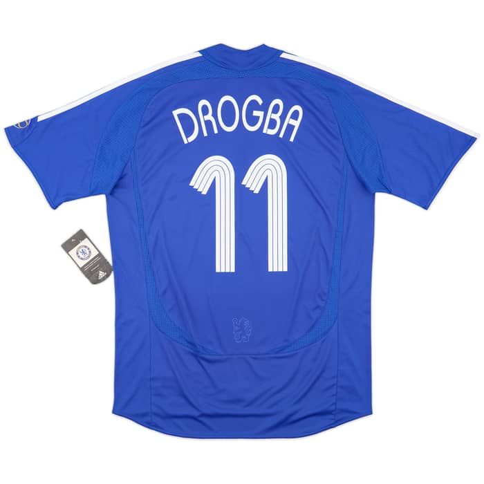 2006-08 Chelsea Home Shirt Drogba #11 (L)