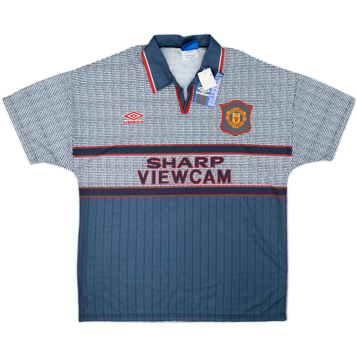 1995-96 Manchester United Away Shirt Cantona #7 (L)