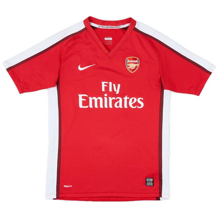 2008-10 Arsenal Home Shirt Fabregas #4 - 5/10 - (L.Boys)