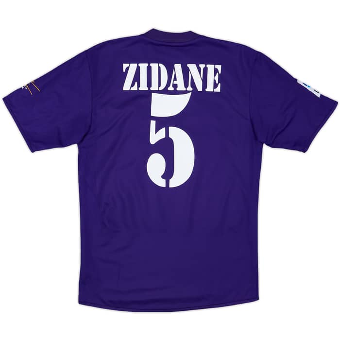 2002-03 Real Madrid Centenary Third Shirt Zidane #5 - 7/10 - (M)