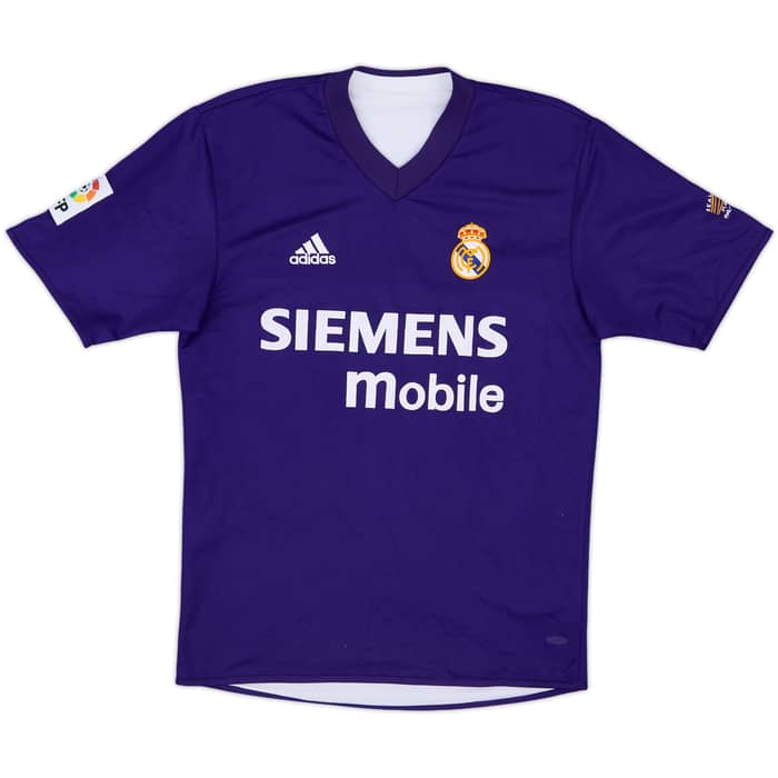 2002-03 Real Madrid Centenary Third Shirt Zidane #5 - 7/10 - (M)