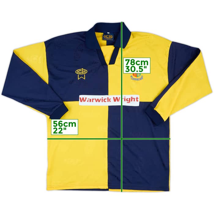 1999-03 Wealdstone Match Issue Away L/S Shirt #2