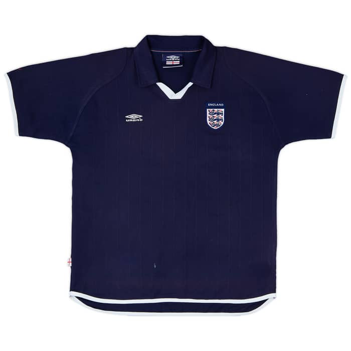 2002-03 England Umbro Polo Shirt - 7/10 - (M)